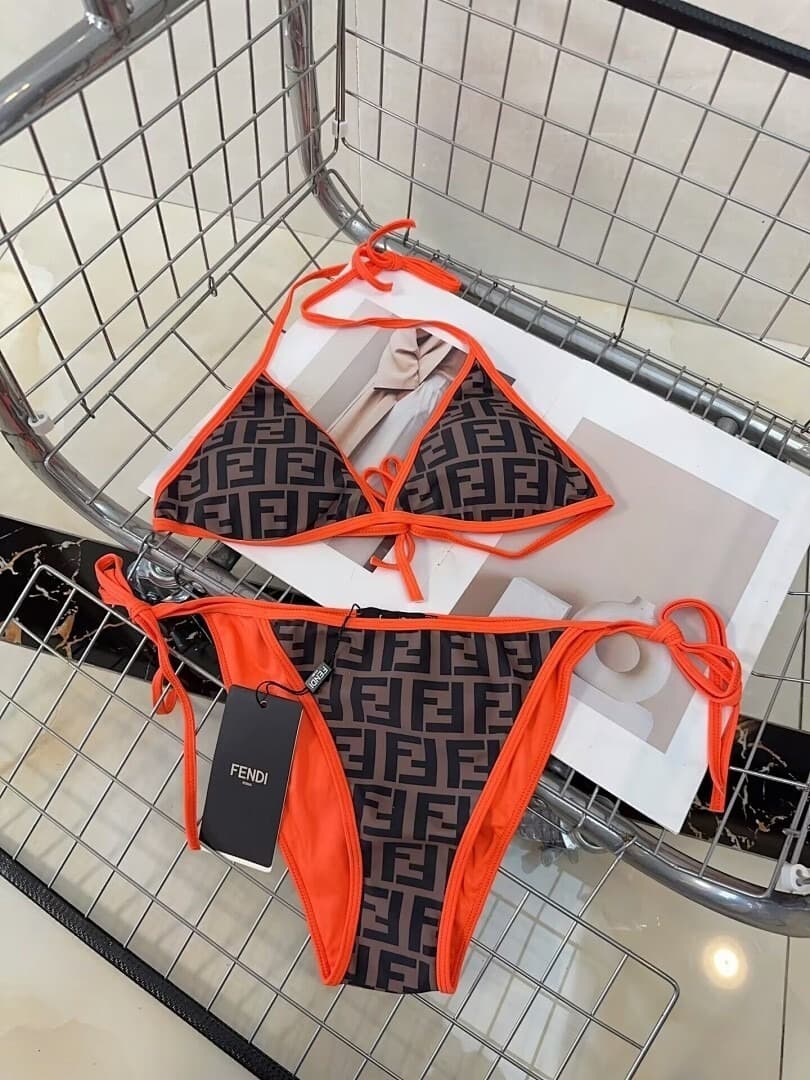 Maillot détail orange 
