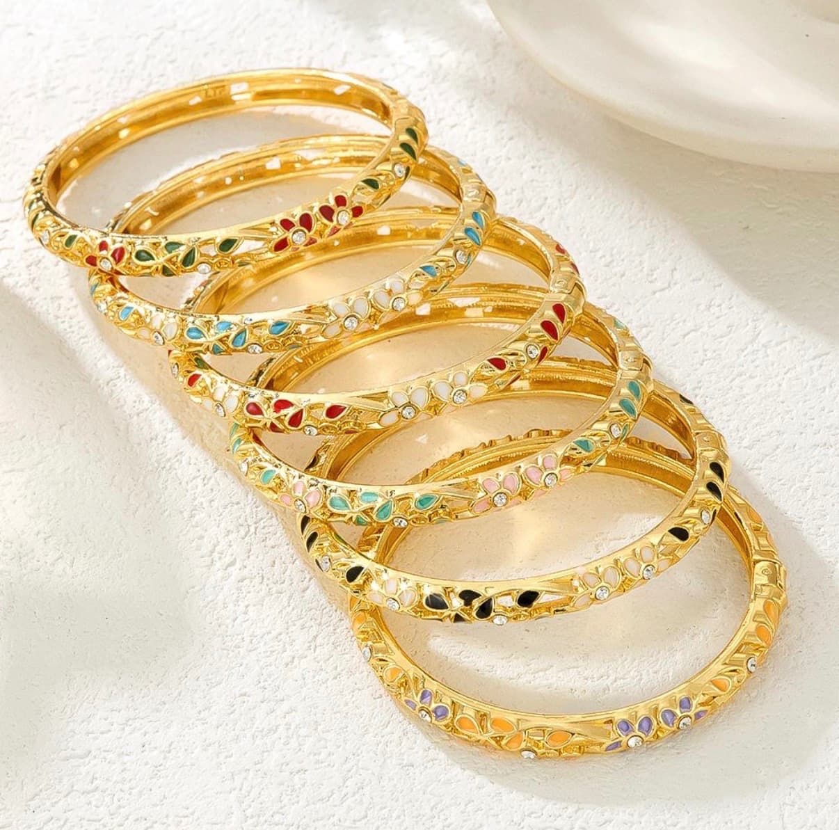 Lot de 6 Bracelets Thaï